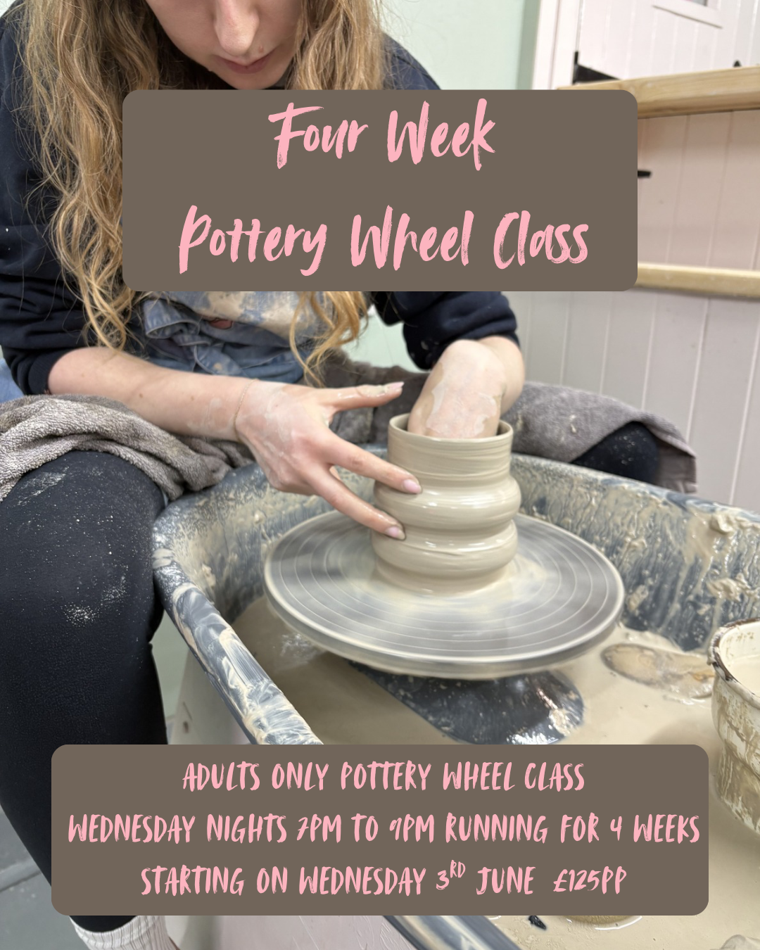 Pottery Wheel Class