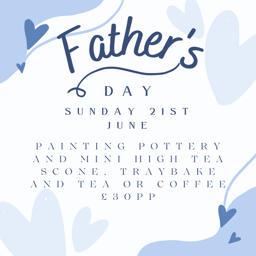 Fathers Day Pottery Painting