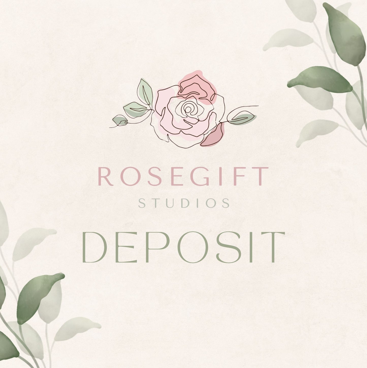 Rosegift Studios Booking Deposit