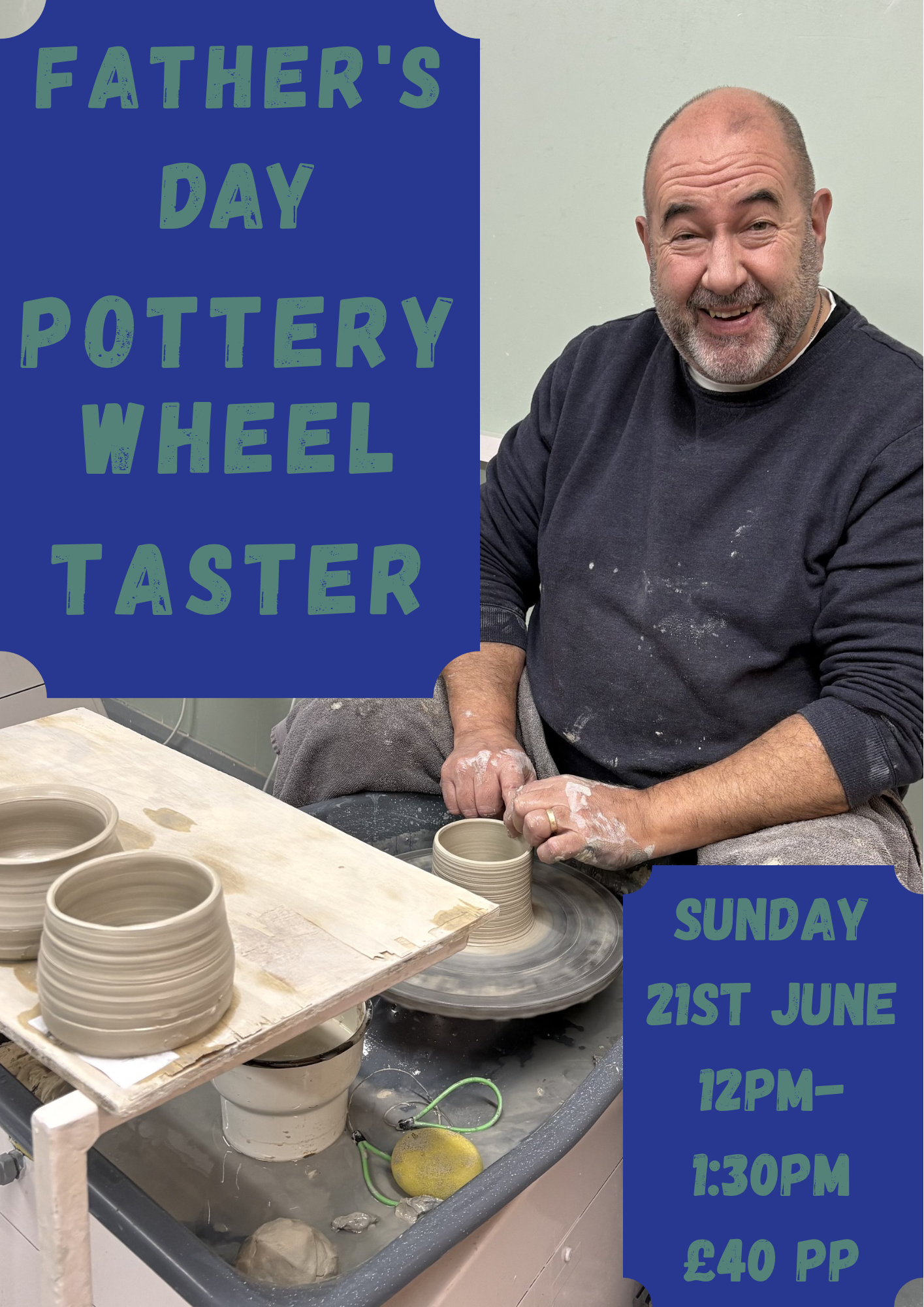 Fathers Day Pottery Wheel Taster